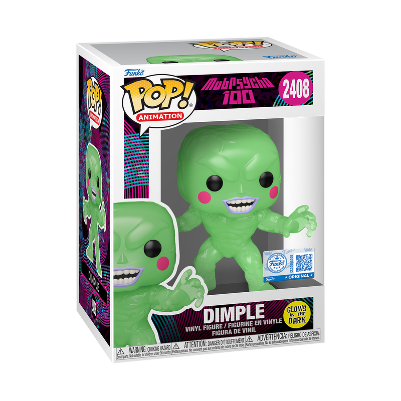 Funko Pop! | Dimple (Glow in the dark) Exclusivo | MOB PSYCHO 100