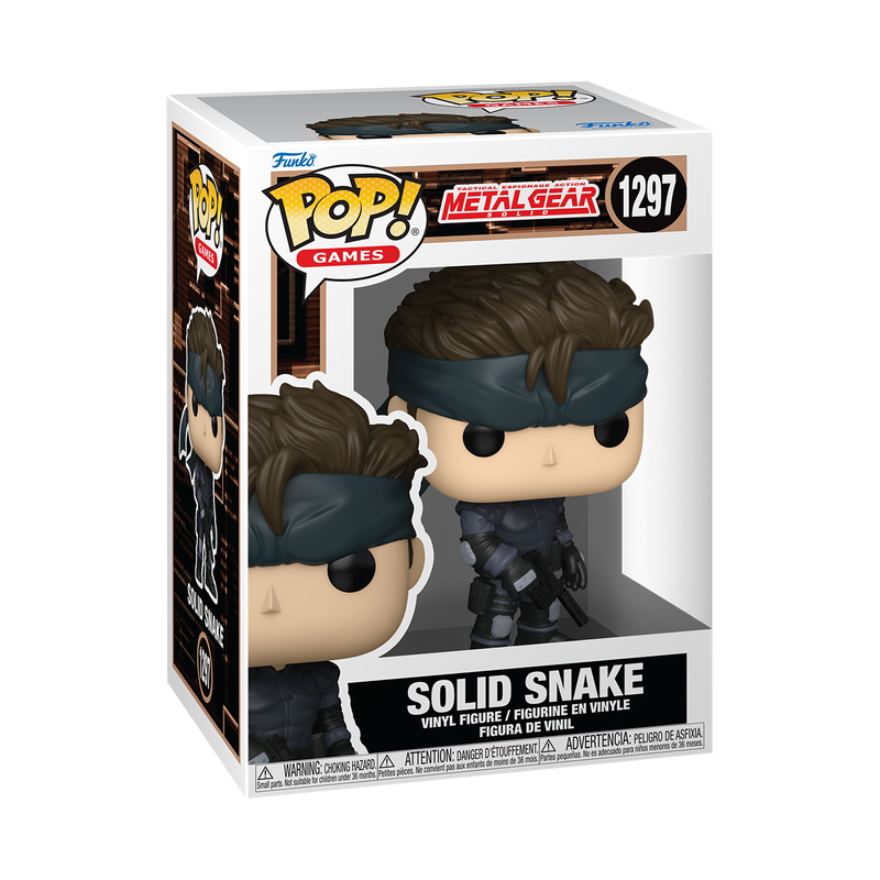 Funko Pop! | Solid Snake | METAL GEAR