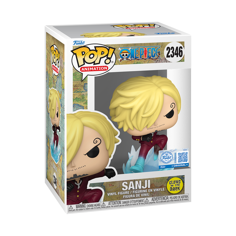 Funko Pop! | Sanji (Glow in the dark) Exclusivo | ONE PIECE