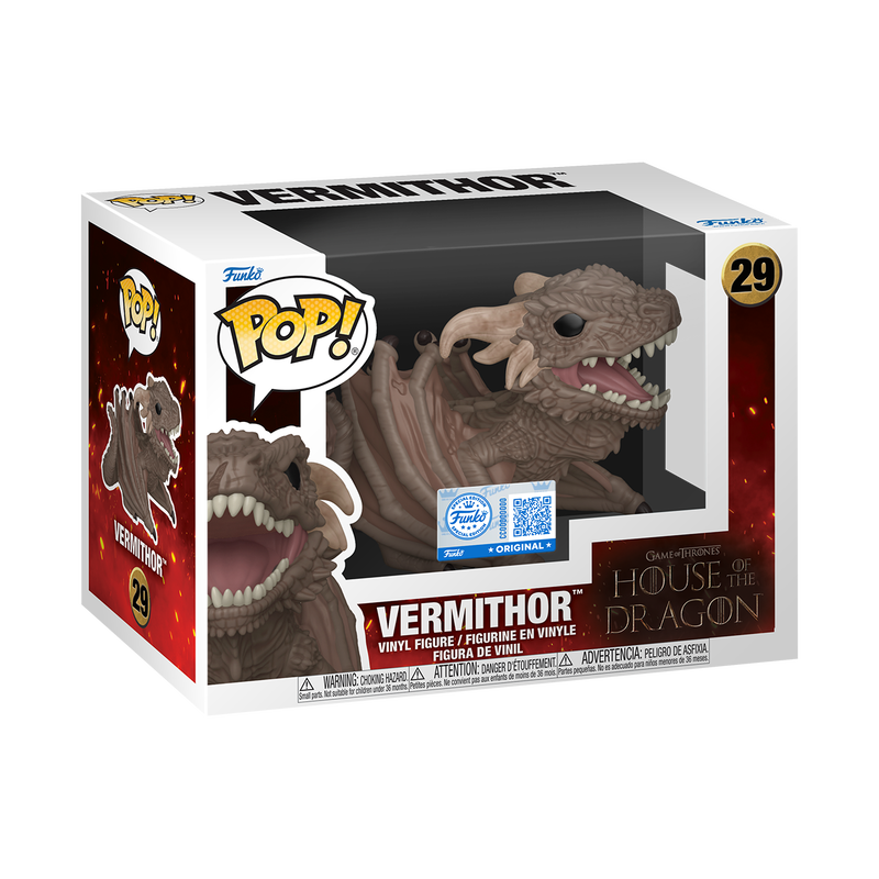 Funko Pop! l Vermithor Exclusivo l House of the Dragon.