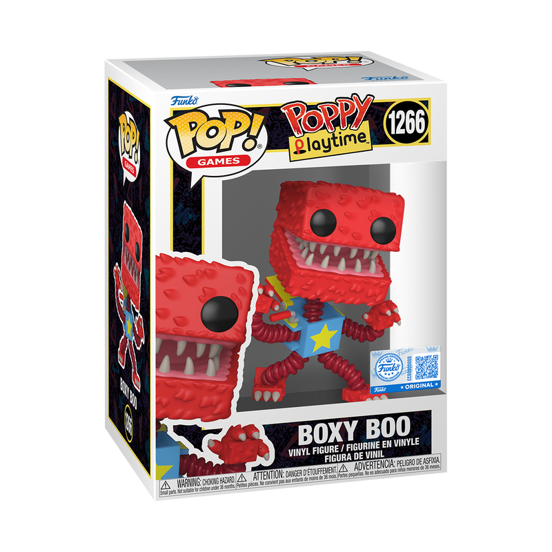 Funko Pop! l Boxy Boo Exclusivo l Poppy Play Time.