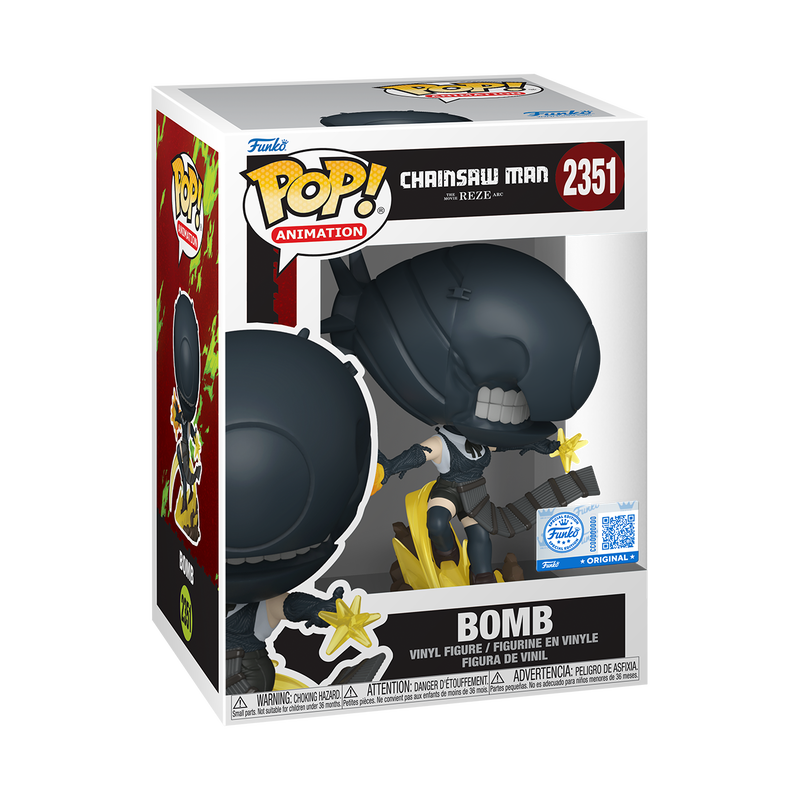 Funko Pop! l Bomb Exclusivo l Chainsaw Man